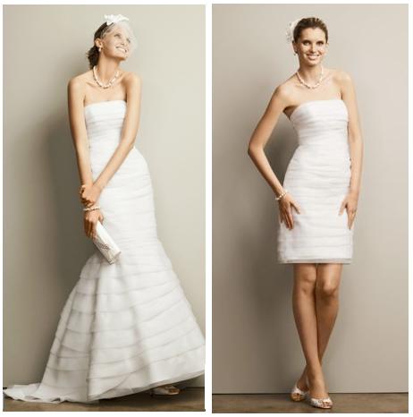 Then you need the new style wedding dresses by David's Bridal
